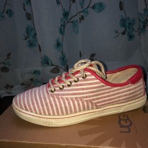 Red and white